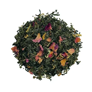 tropical green loose leaf tea, green tea, c tea house