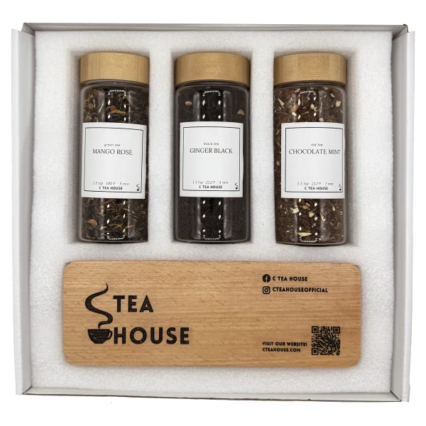 Amber Mornings Tea Gift Set