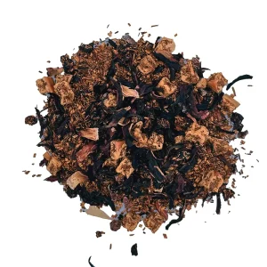 berries and cream loose leaf tea, red tea, c tea house