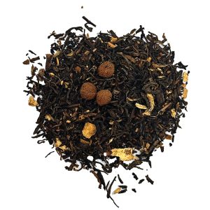 Loose leaf tea with spices and herbs. caramel chai puerh loose leaf tea, chai tea, c tea house