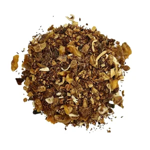 carrot walnut raisin loose leaf tea, red tea, c tea house
