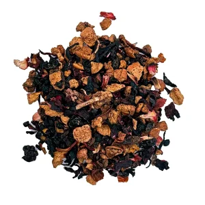 Garden Basket Herbal Tea loose-leaf blend from C-Tea House – caffeine-free fruit and berry herbal tea with apple and tropical pieces