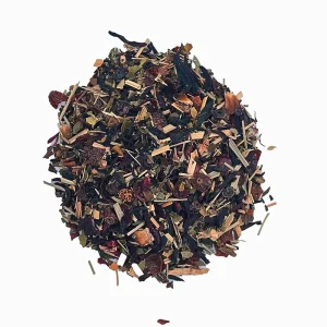 Pick Me Up Tea by C Tea House – energizing herbal tea blend with citrus, mint, and ginger for a refreshing, caffeine-free boost