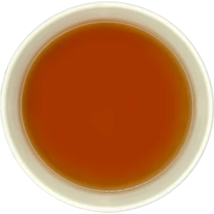 Cup of brewed loose leaf