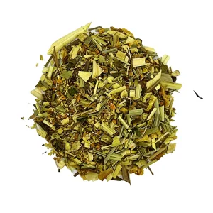 Turmeric Ginger Herbal Tea loose-leaf blend from C-Tea House – warming caffeine-free turmeric and ginger tea for immunity and wellness