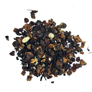 watermelon lime basil loose leaf tea, green tea, c tea house